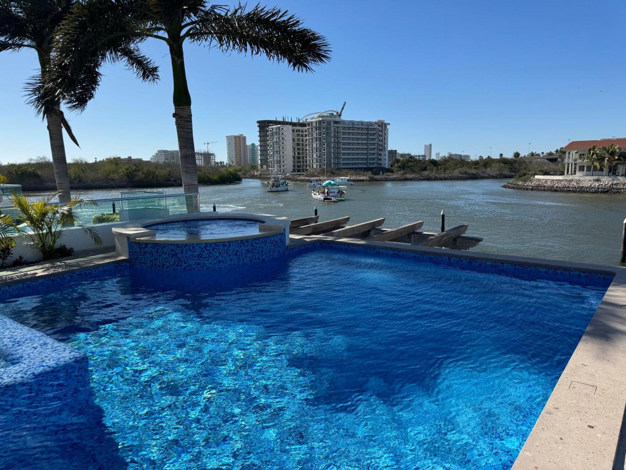 마사틀란 Casa Isla Marina Vista Al Mar 20 Personas 빌라 외부 사진