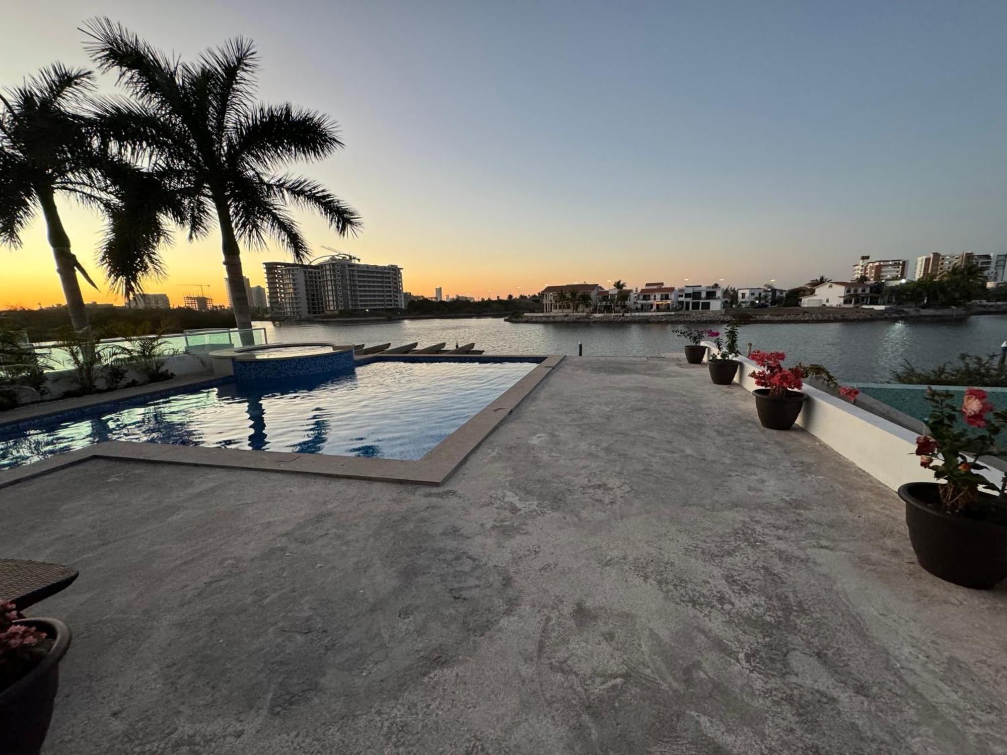 마사틀란 Casa Isla Marina Vista Al Mar 20 Personas 빌라 외부 사진
